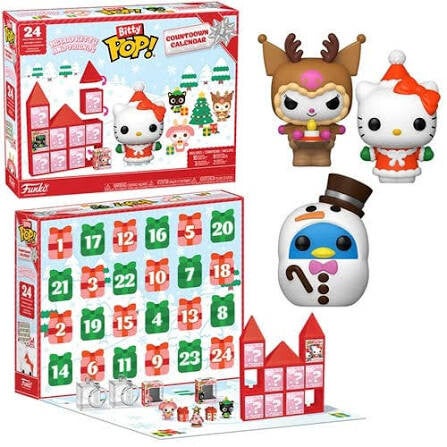 HELLO KITTY - Calendrier de l'Avent 24 jours - Bitty pop Hello Kitty and Friends