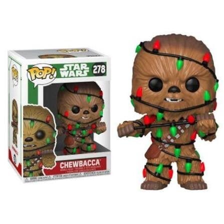 STAR WARS - pop 0278 - chewbacca (version noel)
