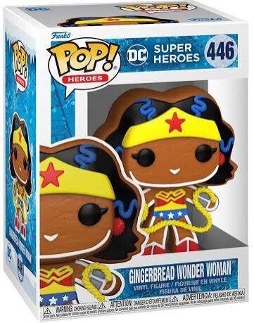 WONDER WOMAN (DC) - pop 0446 - gingerbread (noel)
