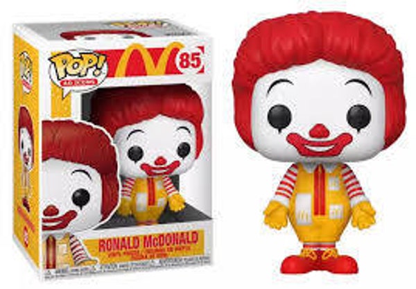 MC DONALD'S - pop 0085 - Ronald destock