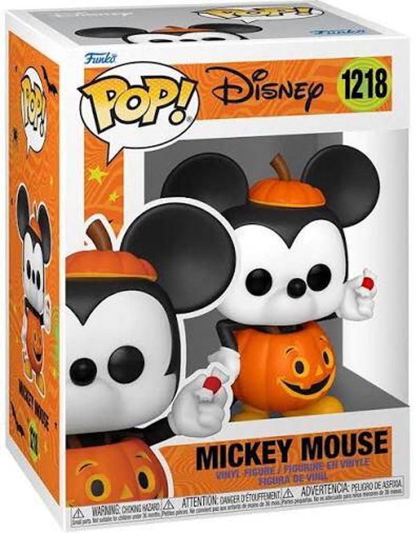 MICKEY - pop 1218 - Mickey citrouille (version Halloween)