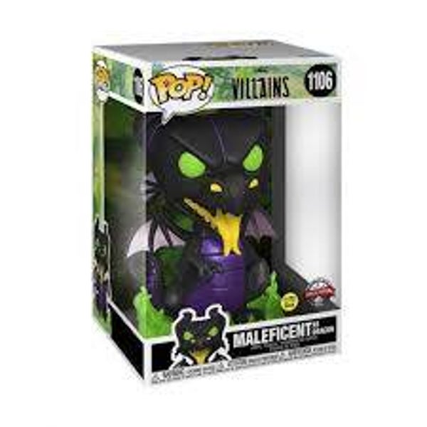 BELLE AU BOIS DORMANT - pop 1106 - Malefique en version Dragon (Ed speciale + Glow)