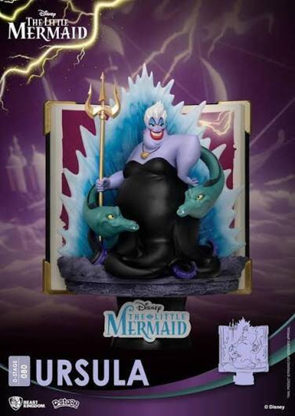 PETITE SIRENE - Diorama - Ursula Story Book (boite!)