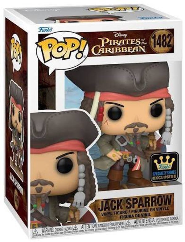 PIRATES DES CARAIBES - pop 1482 - Jack Sparrow EXCLUSIVE
