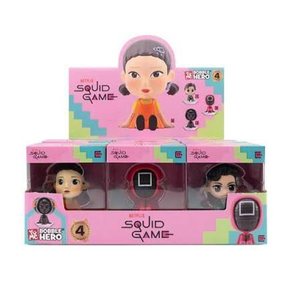 SQUID GAME - Mystery Mini Figurine Bobble Hero (Netflix)