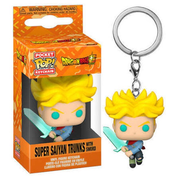 DRAGON BALL Z - Keychain - Super Saiyan Trunks (destock)