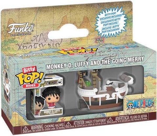 ONE PIECE - Bitty Pop Rides - Monkey D Luffy & Going Merry