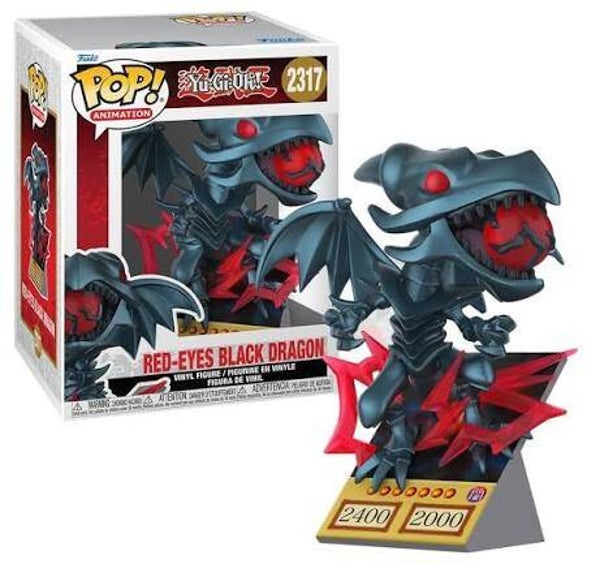 YU-GI-OH - pop 2317 - dragon aux yeux rouges