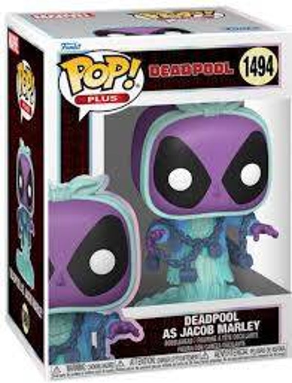 DEADPOOL - pop 1494 - Deadpool as Jacob Marley
