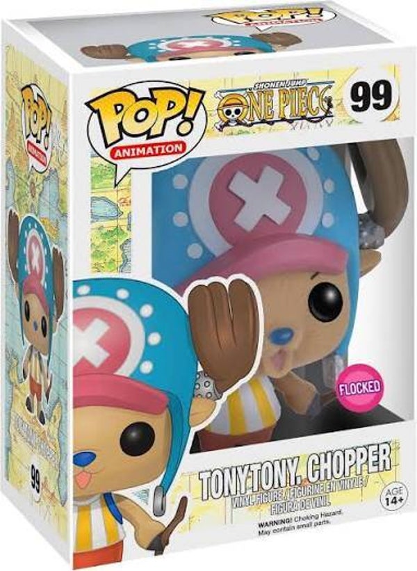 ONE PIECE - pop 0099 - Tony Tony Chopper (Flocked)