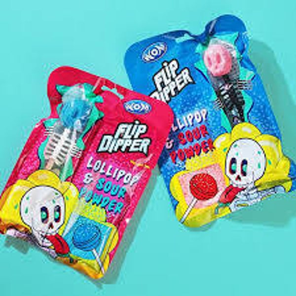 BONBON - Flip Dipper Sucette & Poudre Acidulée Halloween (Alimentaire Espagne)