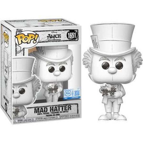 ALICE AU PAYS DES MERVEILLES - pop 1651 - Mad Hatter façon croquis (ed speciale)