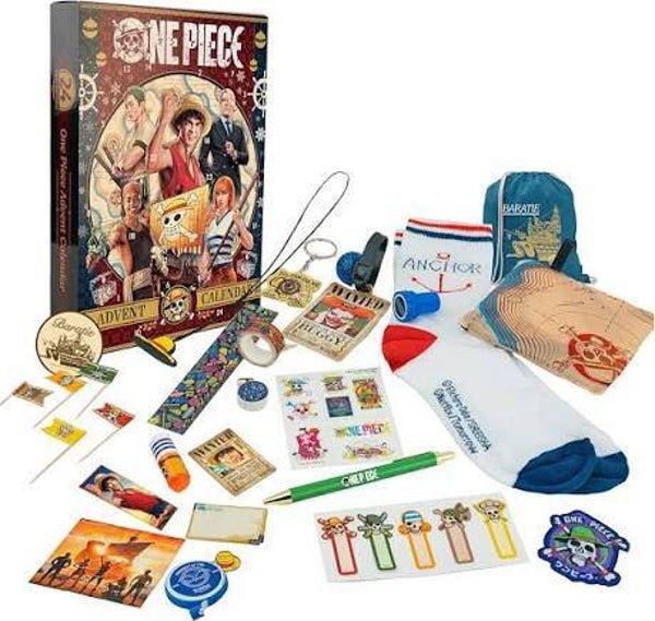 ONE PIECE - Calendrier de l'Avent 24 jours- One piece EDITION STANDART 2024 (destock)