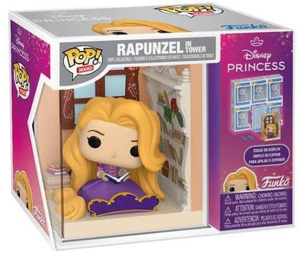 RAIPONCE - pop NOOKS 3D - Raiponce dans sa tour