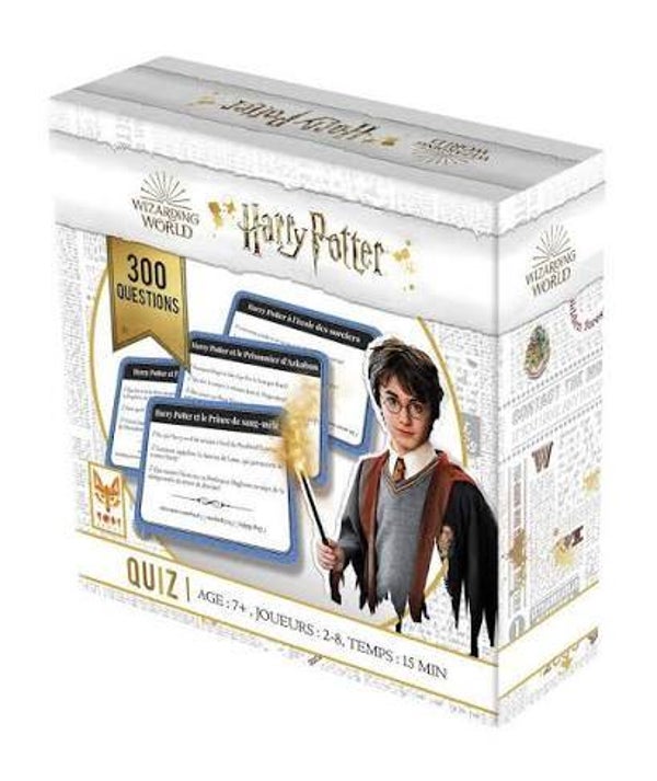 HARRY POTTER - Jeu de cartes Quiz 300 Questions Harry Potter