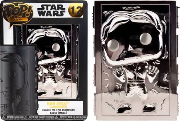STAR WARS - PIN'S FUNKO - 12 Han Solo (Carbonite) destock