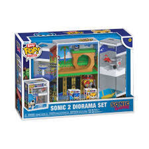 SONIC - Bitty Box HOME - the Hedgehog 2 Diorama Set