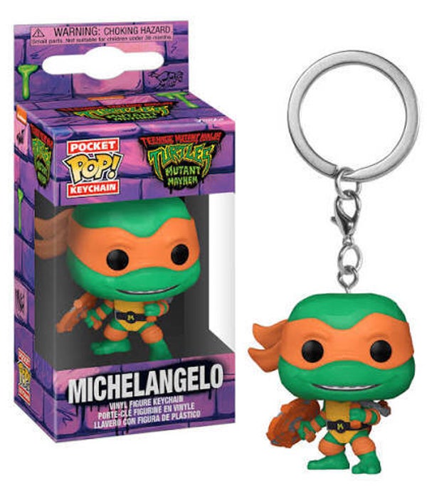 TORTUE NINJA - Keychain - Michelangelo