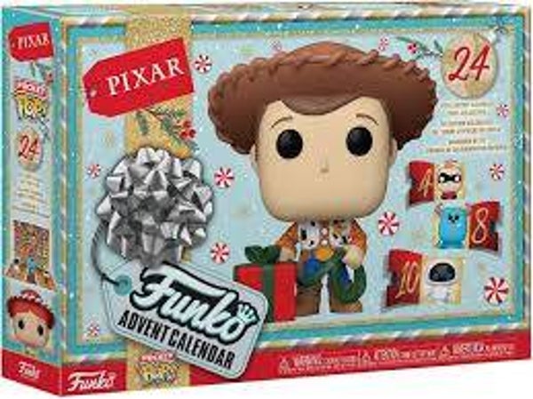 PIXAR DISNEY - Calendrier de l'Avent 24 jours - Pocket Pop Disney Pixar (destock)
