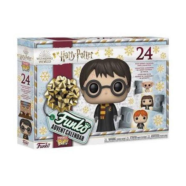HARRY POTTER - Calendrier de l'Avent 24 jours - Pocket Pop Harry Potter 2021 (destock)