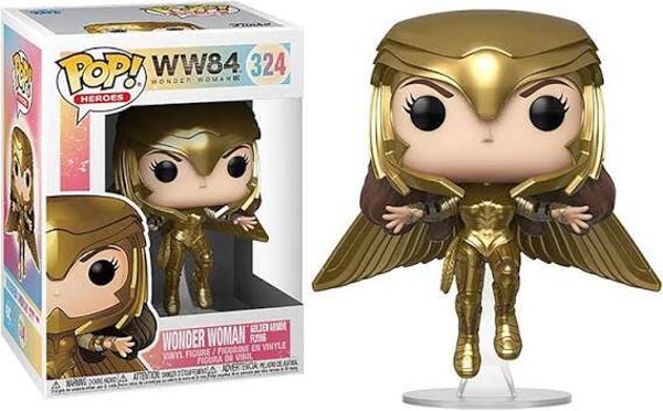 WONDER WOMAN (DC) - pop 0324 - Wonder Woman dorée