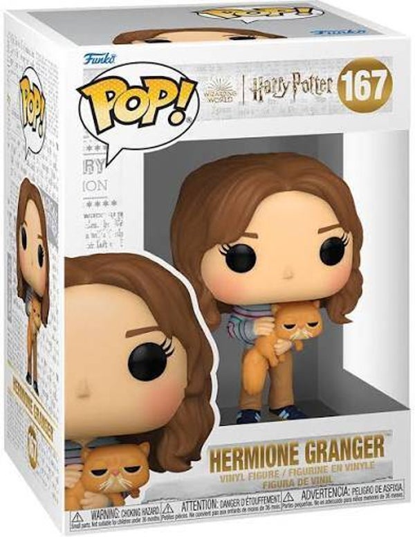 HARRY POTTER - pop 0167 - Hermione (avec chat)