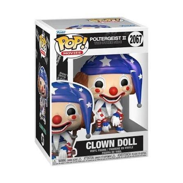 HORREUR - pop 2067 -  (Poltergeist 2) Clown Doll