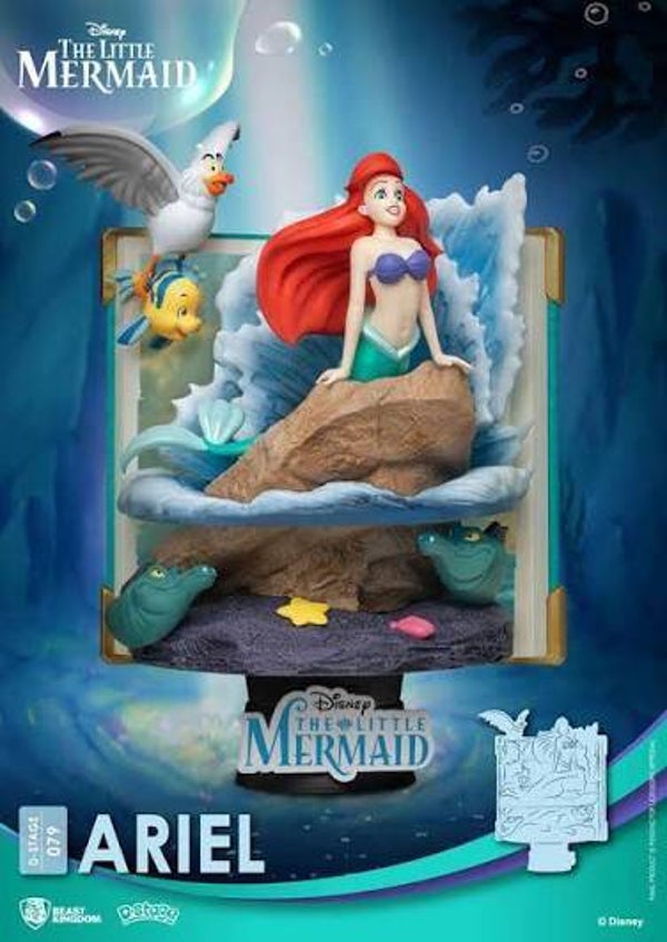 PETITE SIRENE - Diorama - Ariel Story Book