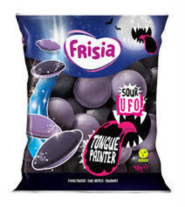 BONBON - Soucoupes UFO'S Tache Langue (Alimentaire Belgique)