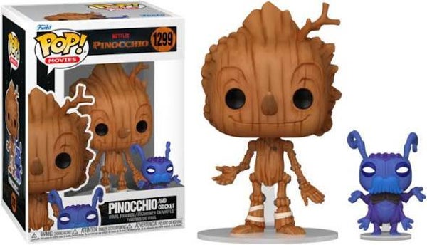 PINOCCHIO - pop 1299 - Pinocchio & cricket (NETFLIX)