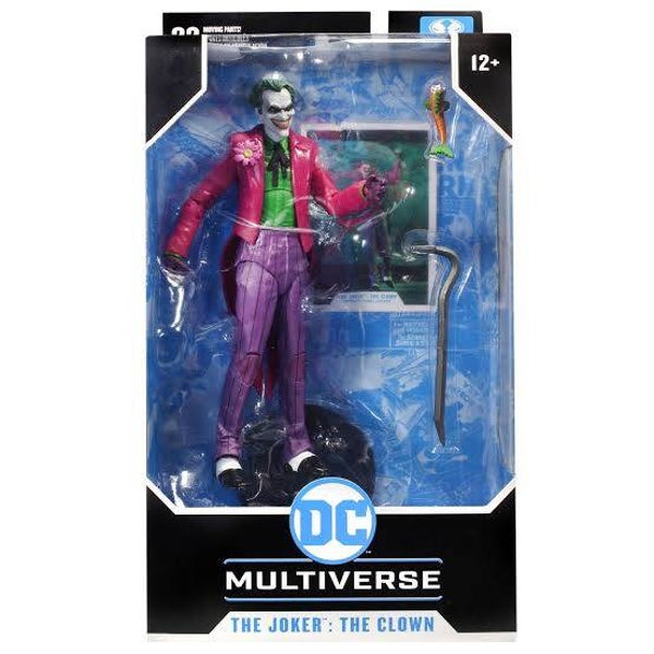 JOKER - Figurine McFarlane Toys (Dc multiverse) - The Joker : The Clown (destock)