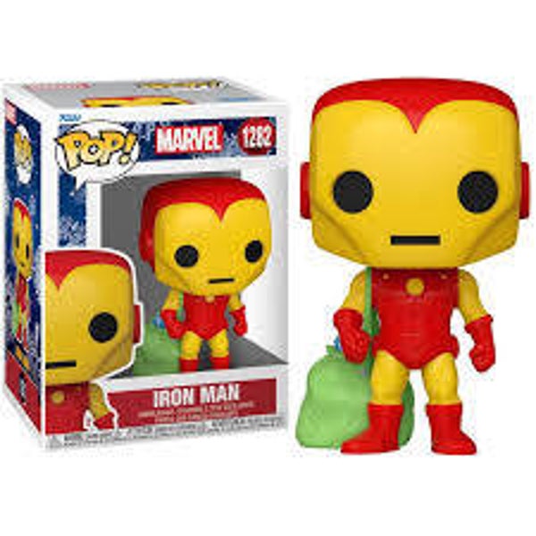 IRON MAN - pop 1282 - Iron Man (version Noël) destock
