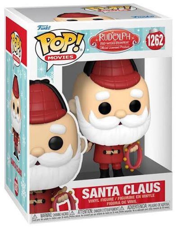 RUDOLPH (le renne au nez rouge) - pop 1262 - Santa Claus (destock) NOEL