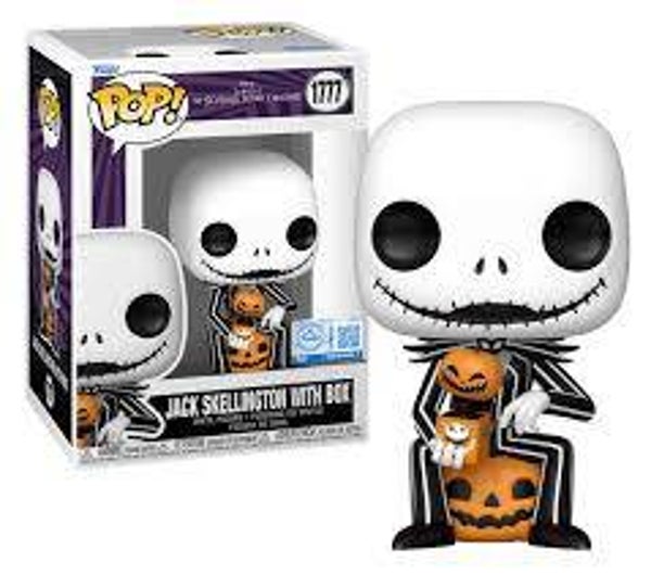 JACK SKELLINGTON - pop 1777 - Jack & box halloween (Ed spe)