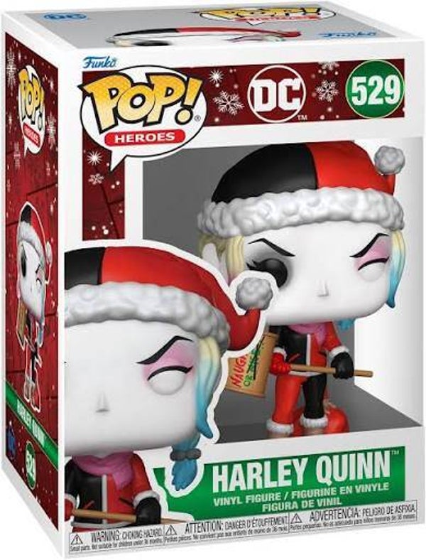 HARLEY QUINN - pop 0529 - Harley Quinn (version Noël)