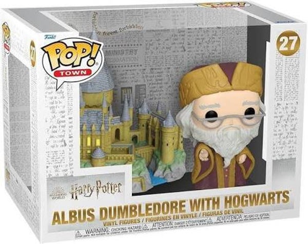 HARRY POTTER - pop 0027 - Albus Dumbledore with Hogwarts