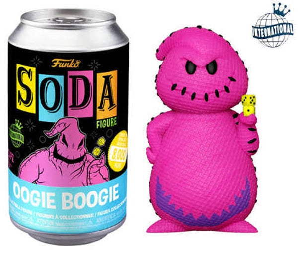 JACK SKELLINGTON - pop SODA -  Oogie Boogie (Black Light)