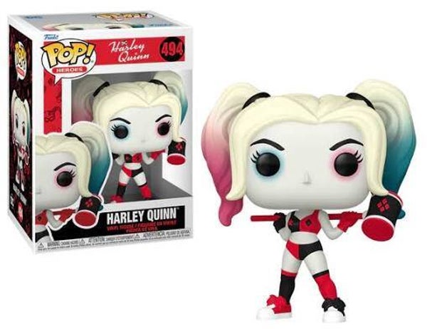 HARLEY QUINN - pop 0494 - Harley Quinn (rouge & noir)