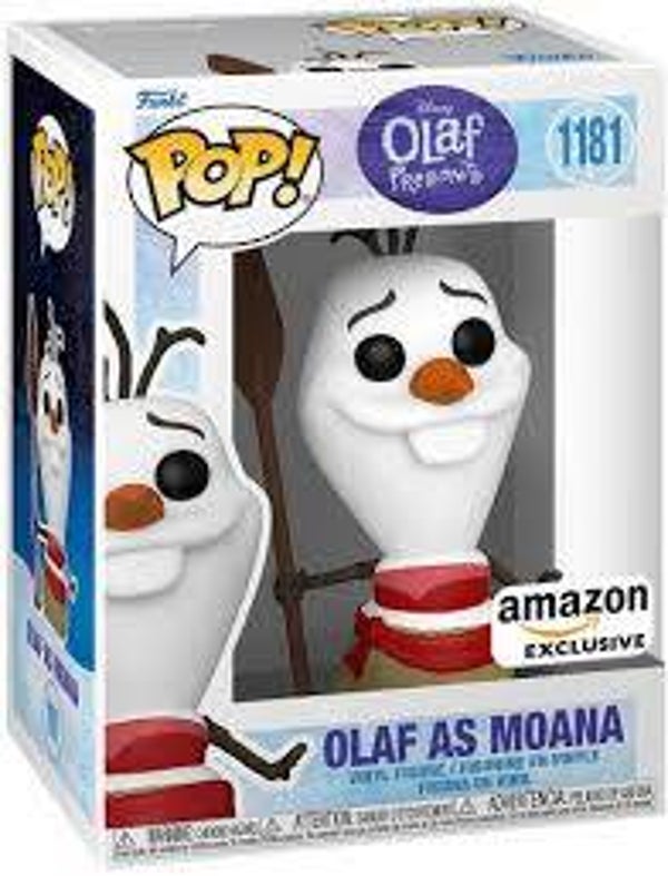 REINE DES NEIGES / FROZEN - pop 1181 - Olaf en Moana (Exclu Amazon)