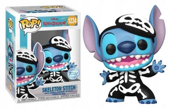 LILO & STITCH - pop 1234 - stitch squelette (Ed speciale halloween)