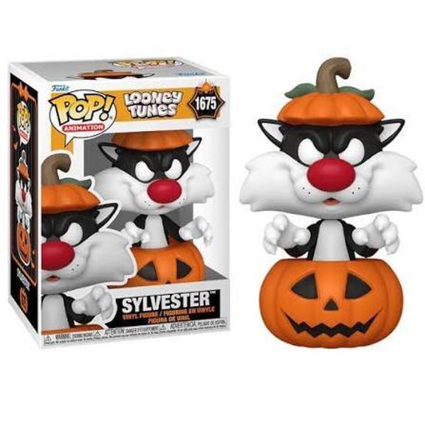 LOONEY TUNES - pop 1675 - Sylvestre en citrouille halloween