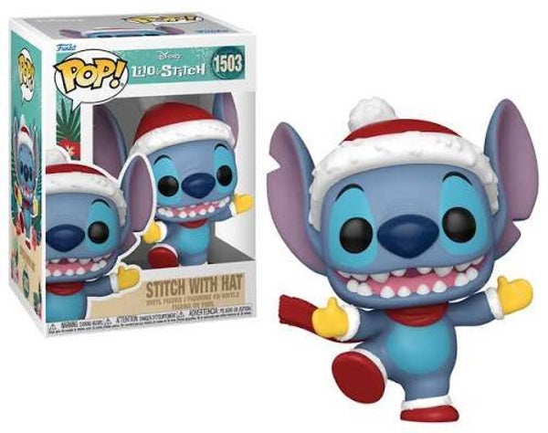 LILO & STITCH - pop 1503 - stitch avec bonnet de noel