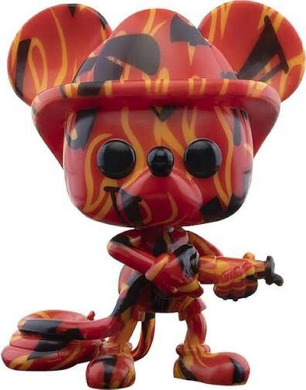 MICKEY - pop 0019 - Mickey artist rouge (Ed speciale)