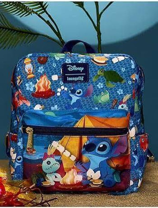 LILO & STITCH - Sac à dos Lilo & Stitch Camping Glow (Loungefly)