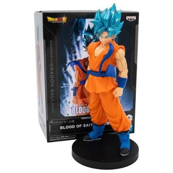 DRAGON BALL Z - Figurine Banpresto (Blood of Saiyans) - Son Goku en Super Saiyan