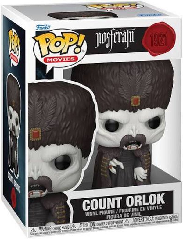 HORREUR - pop 1921 - (Nosferatu) Count Orlok
