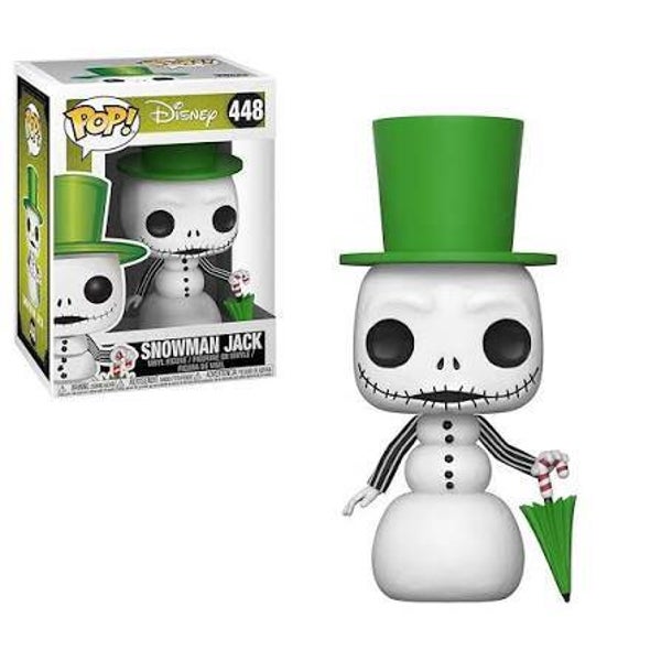 JACK SKELLINGTON - pop 0448 - Jack en Bonhomme de Neige (version noël) destock