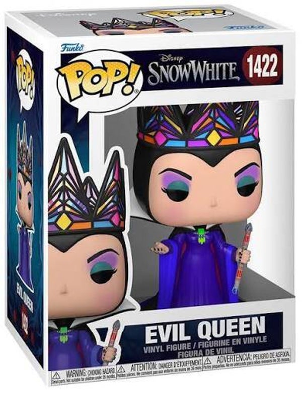 BLANCHE NEIGE - pop 1422 - Queen FILM (robe violette)
