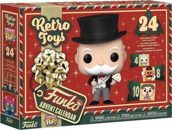 HASBRO - Calendrier de l'Avent 24 jours - Pocket Pop Retro Toys Hasbro