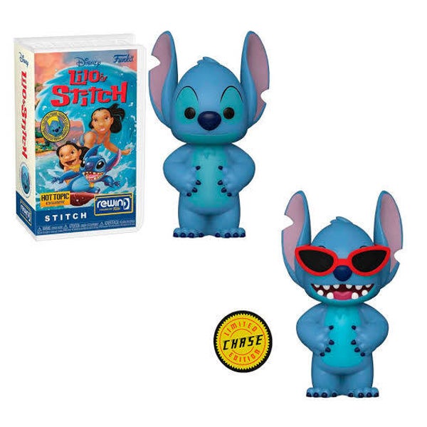 LILO & STITCH - Figurine Funko (Rewind) - Stitch dans sa boite VHS (destock)